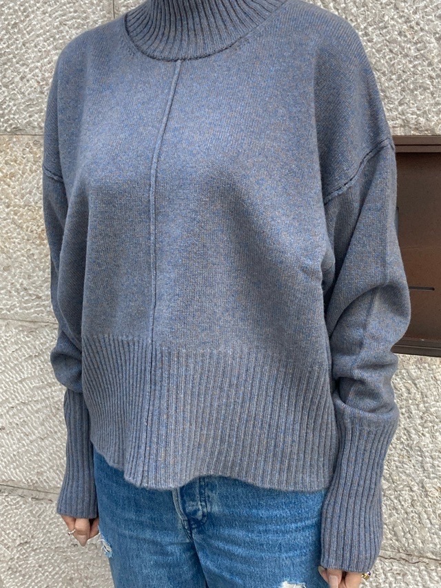 AKANE UTSUNOMIYA アカネ ウツノミヤ  フロントラインハイネック  AKES－006 PURPLE/BLUE/CHARCOAL GRAY 