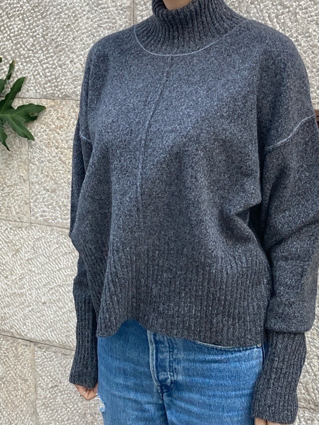 AKANE UTSUNOMIYA アカネ ウツノミヤ  フロントラインハイネック  AKES－006 PURPLE/BLUE/CHARCOAL GRAY 