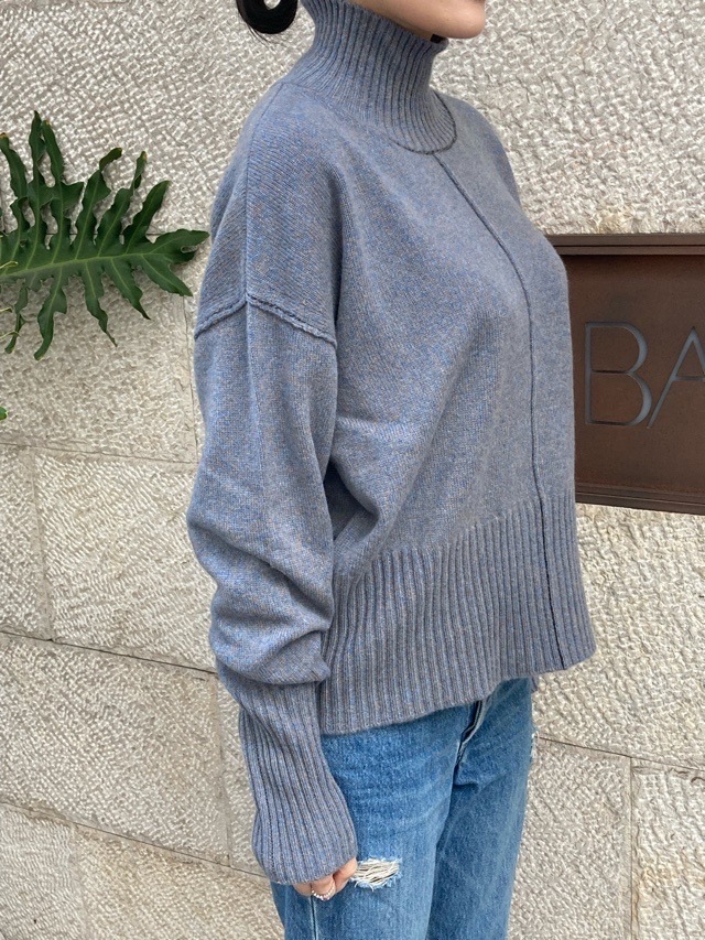 AKANE UTSUNOMIYA アカネ ウツノミヤ  フロントラインハイネック  AKES－006 PURPLE/BLUE/CHARCOAL GRAY 