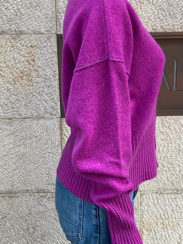 AKANE UTSUNOMIYA アカネ ウツノミヤ  フロントラインハイネック  AKES－006 PURPLE/BLUE/CHARCOAL GRAY 