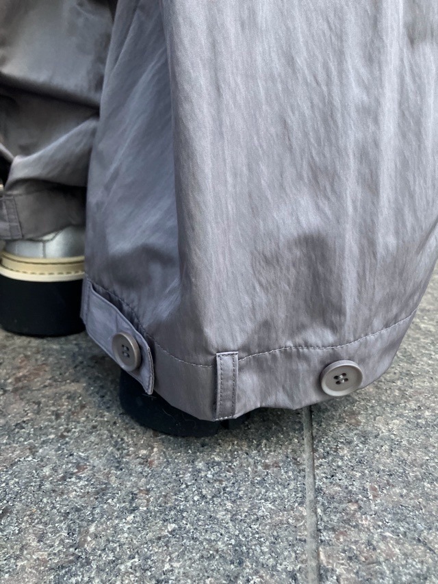 MARECHAL TERRE タフタ素材サロペット  　ZMT261PT756  C/GRAY(017) /KHAKI(047)　マルシャルテル