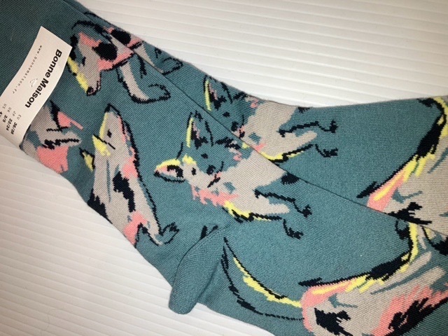 Bonne Maison ボンヌ メゾン 架空の物語 SOCKS ソックス Chiens Arctique FC801