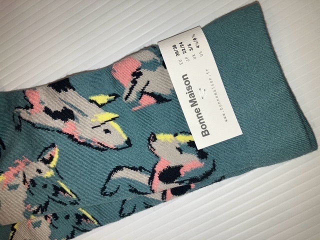 Bonne Maison ボンヌ メゾン 架空の物語 SOCKS ソックス Chiens Arctique FC801