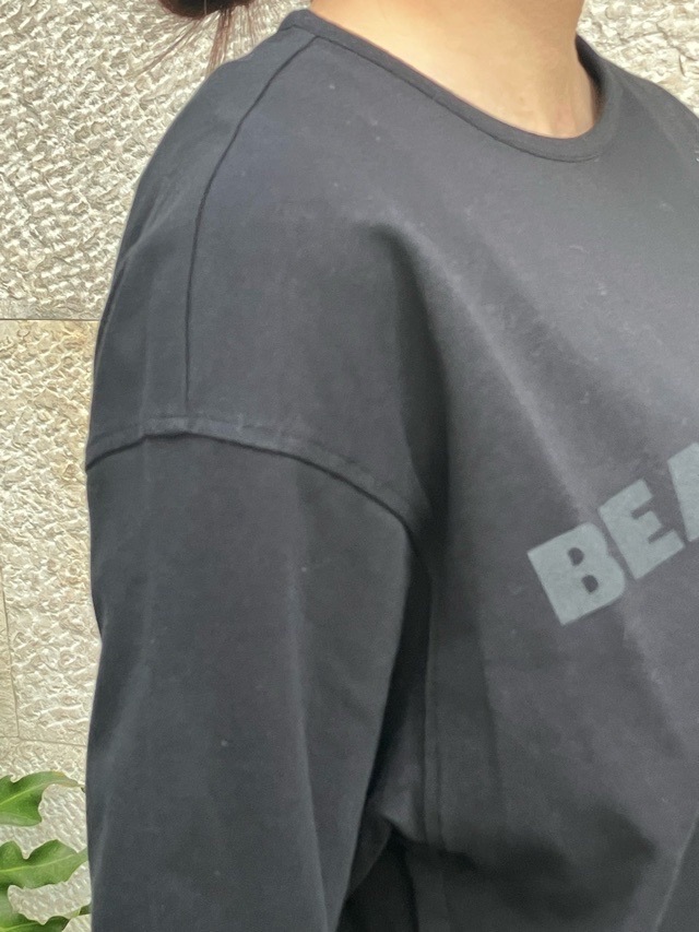 BEATINGHEART　ロゴ ロングTシャツ  BT016M1   BLACK (N6）/ WHITE（N0）/ GRAY（N2）    ビーティングハート