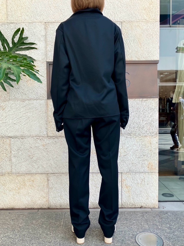 HARIKAE ハリカエ ハイウエストタックパンツ　BLACK/GRAY　H0428　