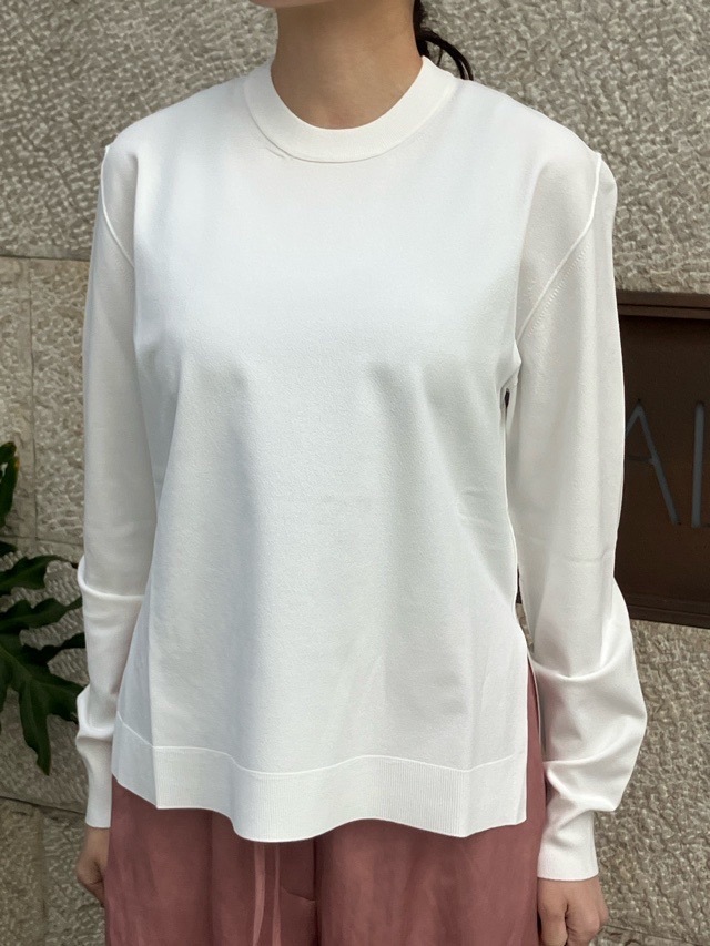 BEATINGHEART BK006M1 ヴィスコース ストレッチ ヤーン プルオ―バ- WHITE (N0) / BLACK(N6) ビーティングハート