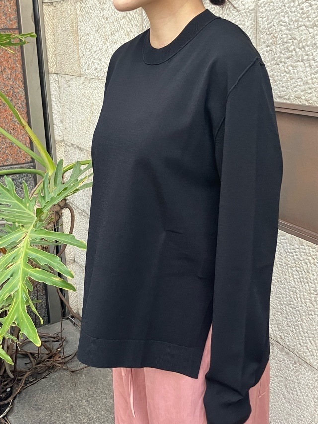 BEATINGHEART BK006M1 ヴィスコース ストレッチ ヤーン プルオ―バ- WHITE (N0) / BLACK(N6) ビーティングハート