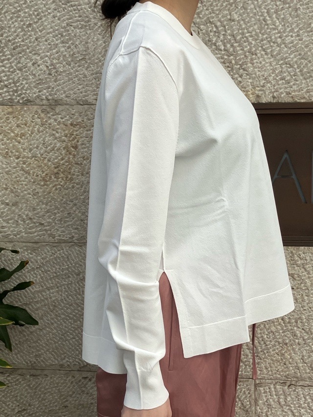 BEATINGHEART BK006M1 ヴィスコース ストレッチ ヤーン プルオ―バ- WHITE (N0) / BLACK(N6) ビーティングハート