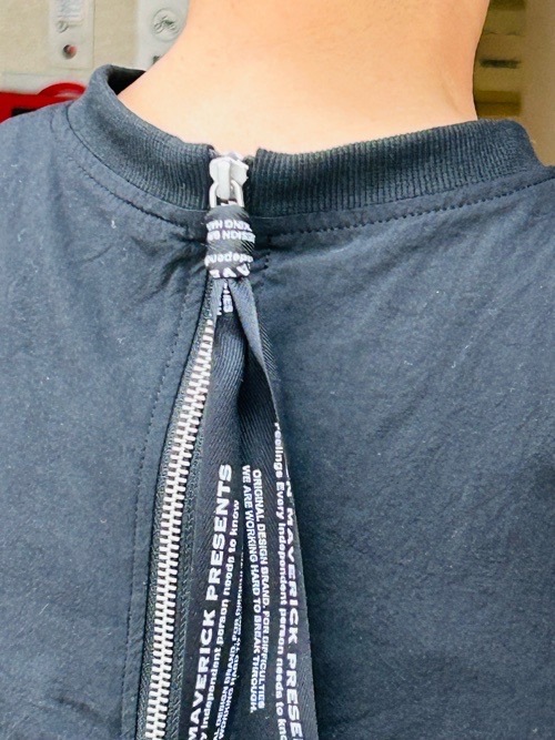 MAISON MAVERICK PRESENTS　バルーン ノースリーブ 後ろリボン トップス　MM5035　WHITE/BLACK/NAVY  メゾン マヴェリック プレゼンツ