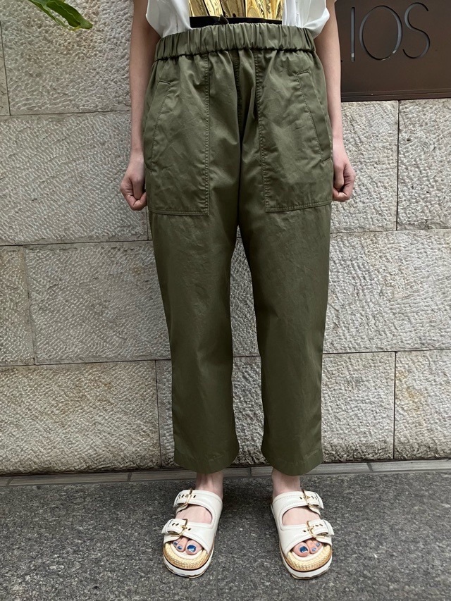 BEATINGHEART　ウエストゴムサルエルパンツ  BP222L1   KHAKI(K4)    ビーティングハート