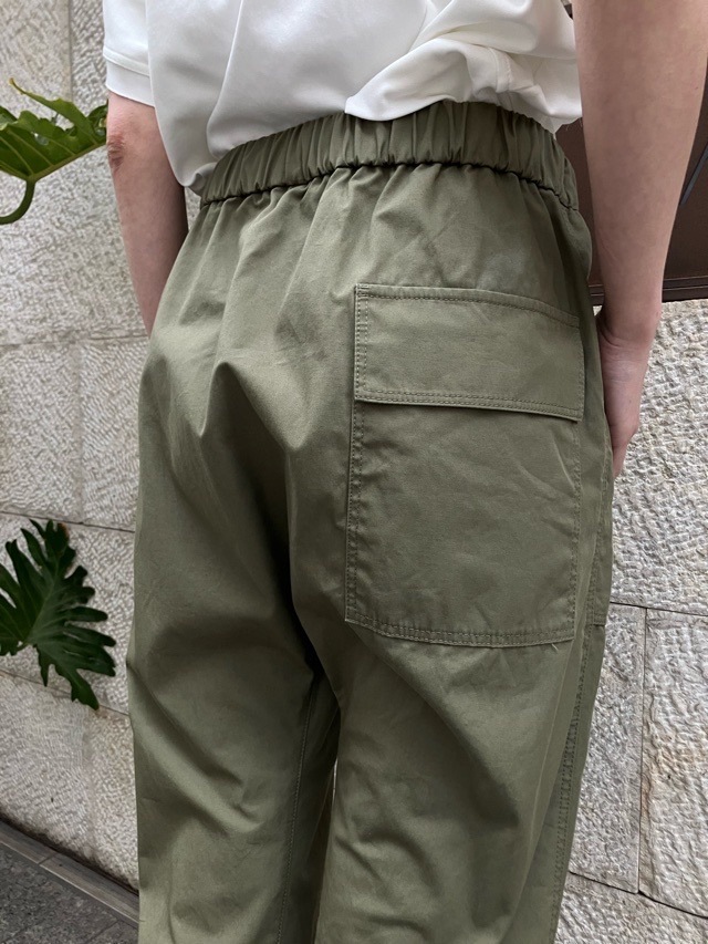 BEATINGHEART　ウエストゴムサルエルパンツ  BP222L1   KHAKI(K4)    ビーティングハート