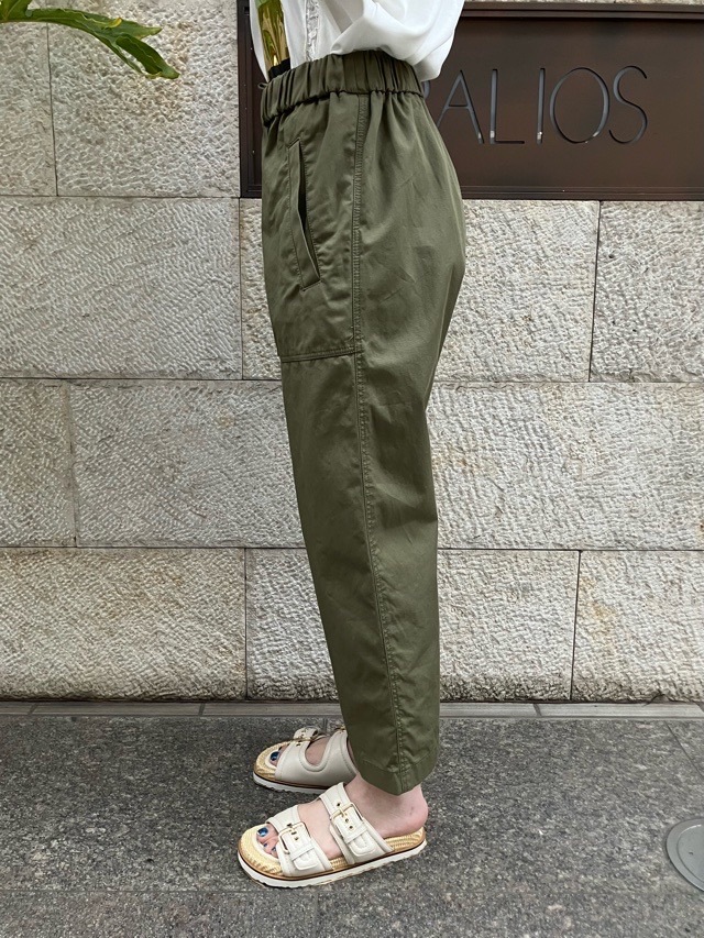 BEATINGHEART　ウエストゴムサルエルパンツ  BP222L1   KHAKI(K4)    ビーティングハート