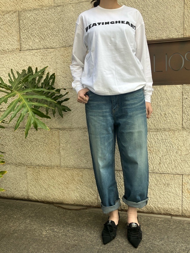 BEATINGHEART BP008M1 ボーイフレンド デニムパンツ INDIGO BLUE(B4) ビーティングハート