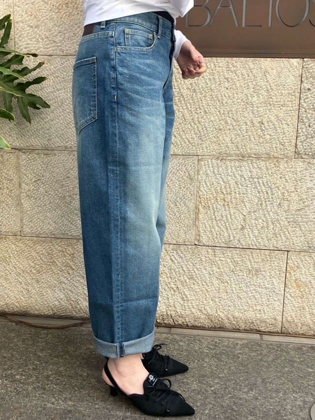 BEATINGHEART BP008M1 ボーイフレンド デニムパンツ INDIGO BLUE(B4) ビーティングハート