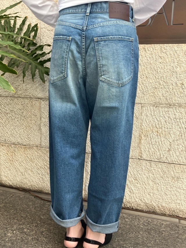 BEATINGHEART BP008M1 ボーイフレンド デニムパンツ INDIGO BLUE(B4) ビーティングハート