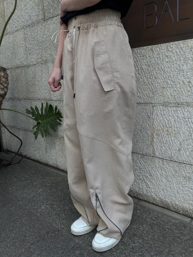 AKANE UTSUNOMIYA アカネ ウツノミヤ ミリタリーパンツ SAO-FP-32-2010 BLACK/BEIGE/WHITE