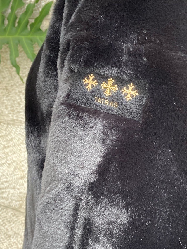 TATRAS　タトラス　エコファー フード付き ブルゾン  YUMOLA   LIGHT GRAY (08) / BLACK (01)　LJXA0039033588