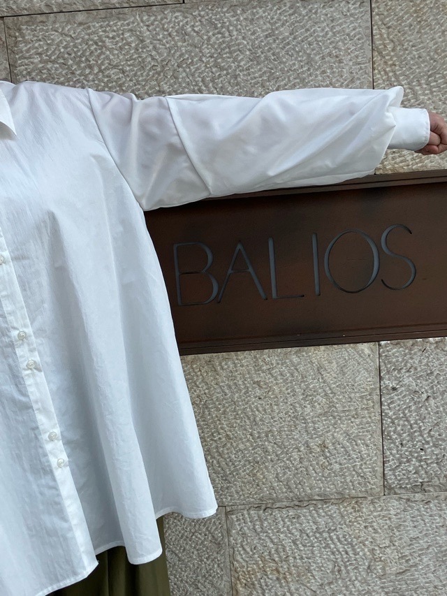 MARECHAL TERRE ZMT26BL755ドロップショルダーブラウス WHITE(001) マルシャルテル