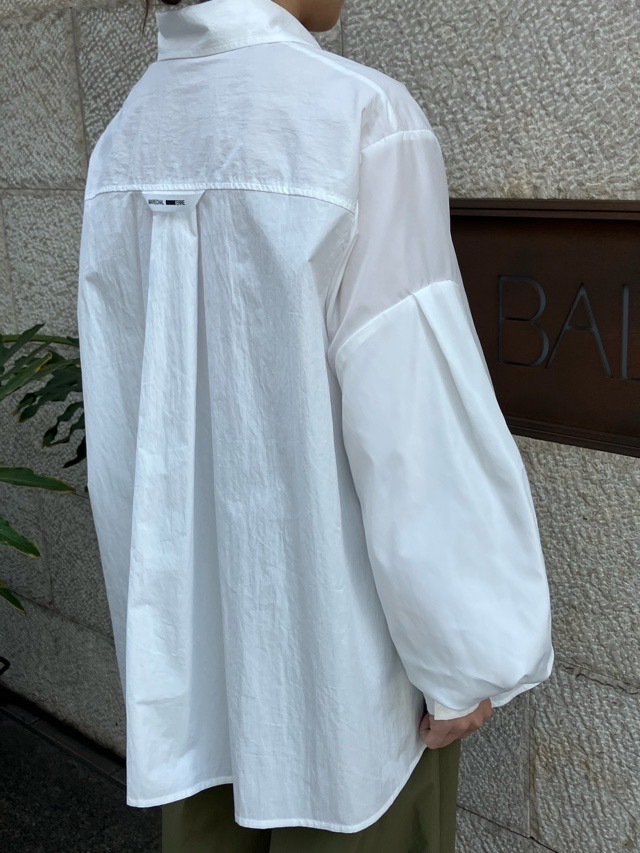 MARECHAL TERRE ZMT26BL755ドロップショルダーブラウス WHITE(001) マルシャルテル