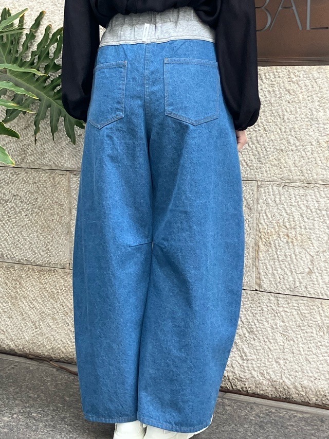 MARECHAL TERRE 　コンビネーションデニムパンツ　ZMT261PT009   BLUE(024)　マルシャルテル