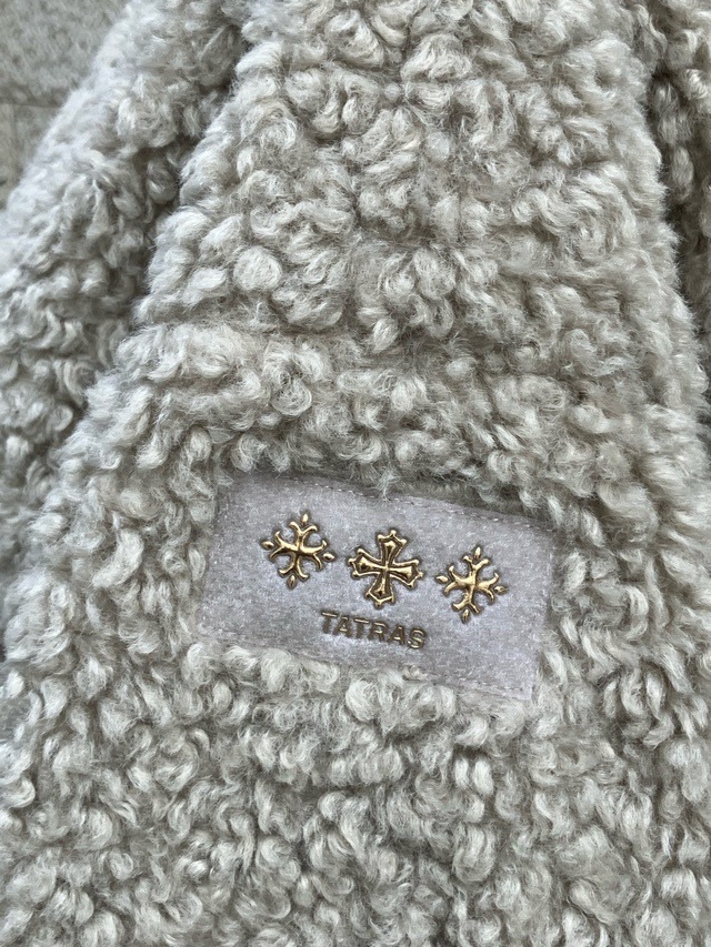TATRAS　タトラス　ボア ブルゾン   LUELA    LIGHT GRAY (08) / IVORY (15)　LJXA0041033588
