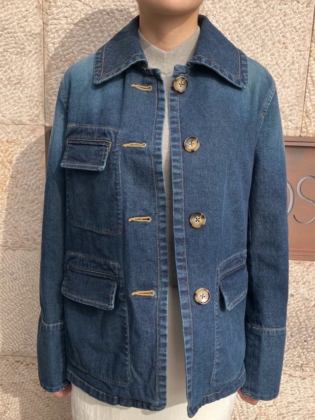 BEATING HEART　ストレッチ デニムジャケット   BJ008M1  BLUE (B4) / NAVY (B7)     ビーティングハート