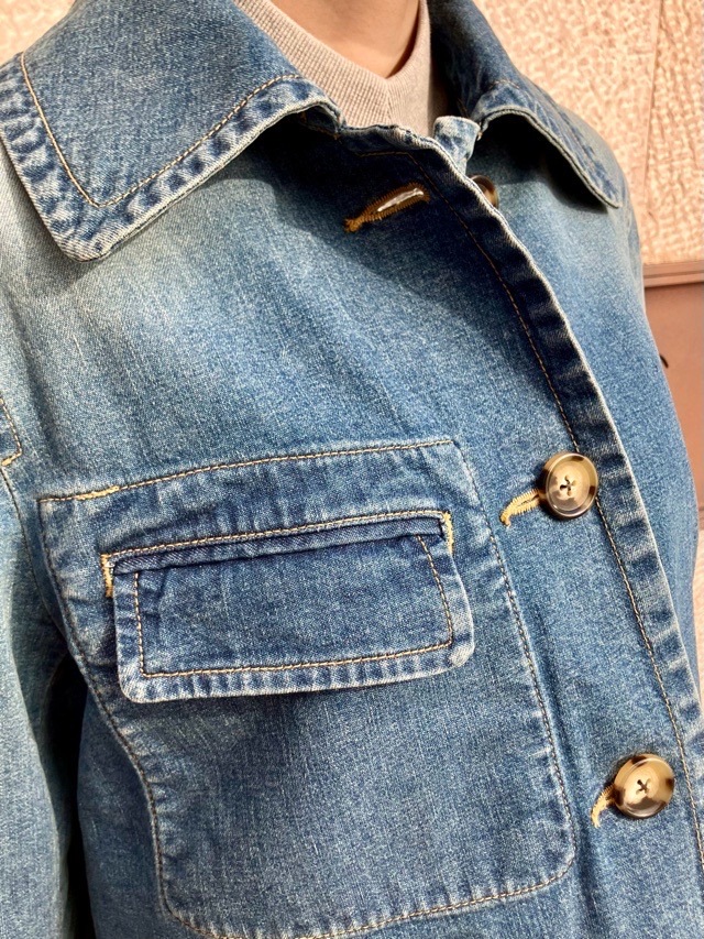 BEATING HEART　ストレッチ デニムジャケット   BJ008M1  BLUE (B4) / NAVY (B7)     ビーティングハート