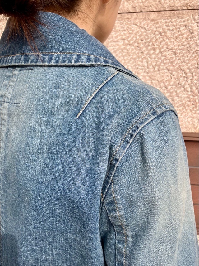 BEATING HEART　ストレッチ デニムジャケット   BJ008M1  BLUE (B4) / NAVY (B7)     ビーティングハート