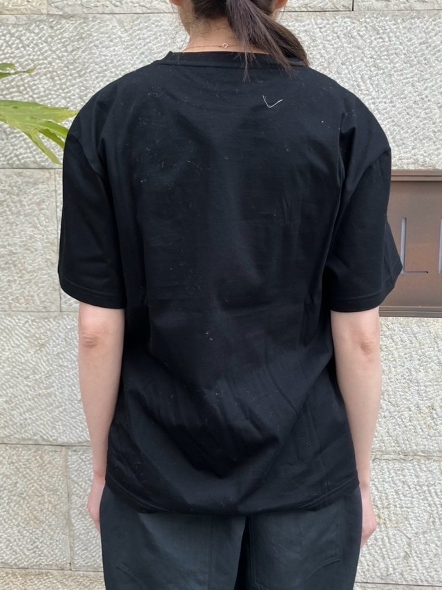 AKANE UTSUNOMIYA アカネ ウツノミヤ 花モチーフTシャツ SAO-FCT50-2009 BLACK/WHITE/BLUE