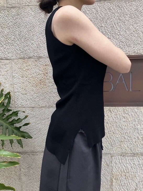 BEATINGHEART BK005M1 ヴィスコース ストレッチ ヤーン ノースリーブ WHITE (N0) / BLACK (N6) / PINK (R3) / YELLOW (Y4) ビーティングハート