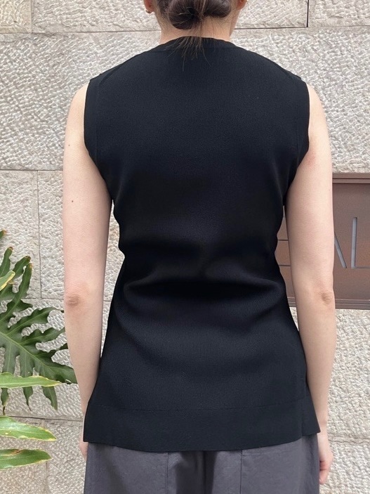 BEATINGHEART BK005M1 ヴィスコース ストレッチ ヤーン ノースリーブ WHITE (N0) / BLACK (N6) / PINK (R3) / YELLOW (Y4) ビーティングハート