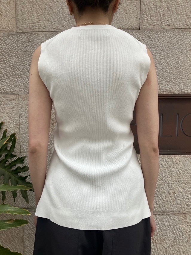 BEATINGHEART BK005M1 ヴィスコース ストレッチ ヤーン ノースリーブ WHITE (N0) / BLACK (N6) / PINK (R3) / YELLOW (Y4) ビーティングハート