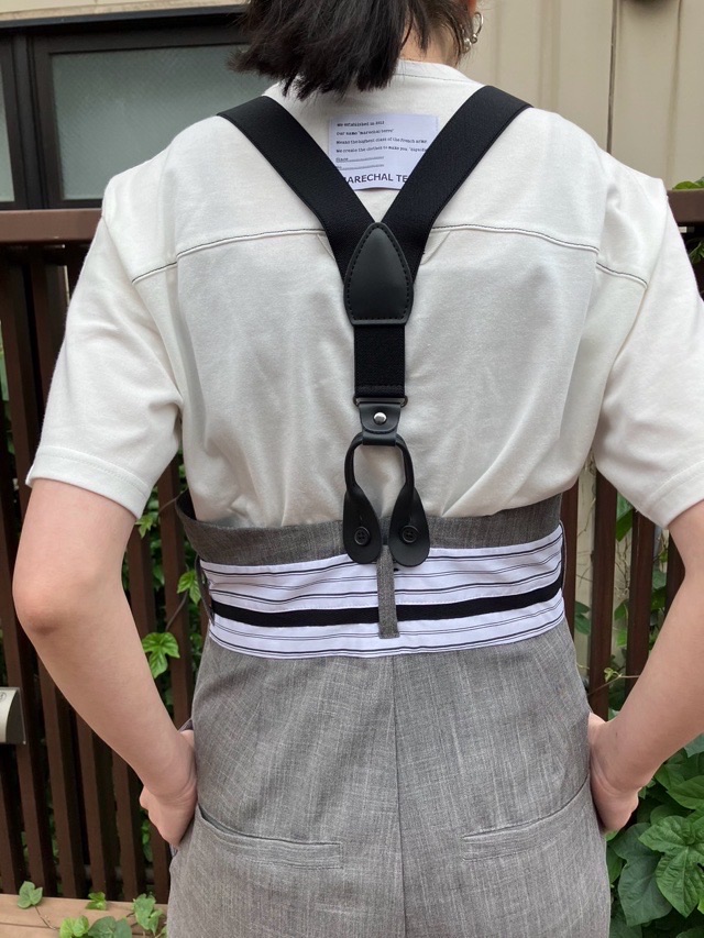 アウラアイラ AULA AILA サスペンダーサロペット Mサイズ AULA