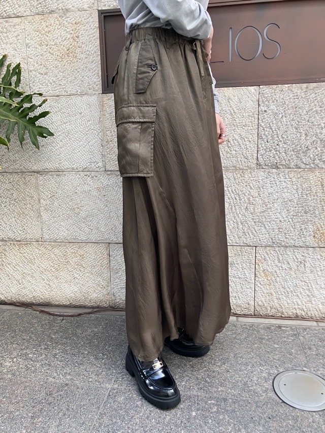 WYTE ミリタリースカ-ト 11-111750 KHAKI BLACK ワイト