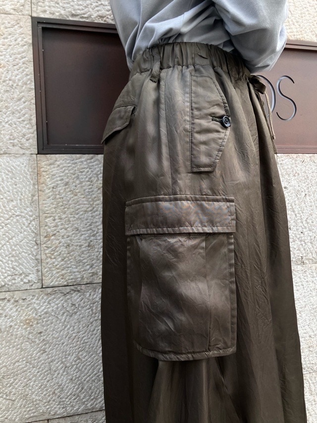 WYTE ミリタリースカ-ト 11-111750 KHAKI BLACK ワイト