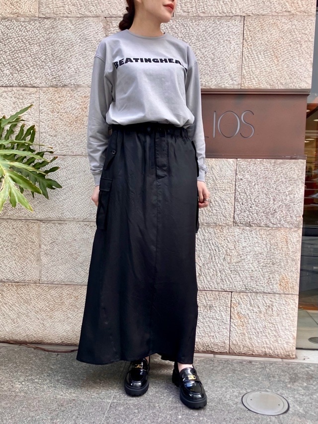 WYTE ミリタリースカ-ト 11-111750 KHAKI BLACK ワイト