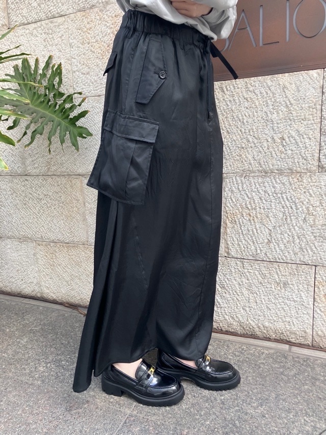 WYTE ミリタリースカ-ト 11-111750 KHAKI BLACK ワイト