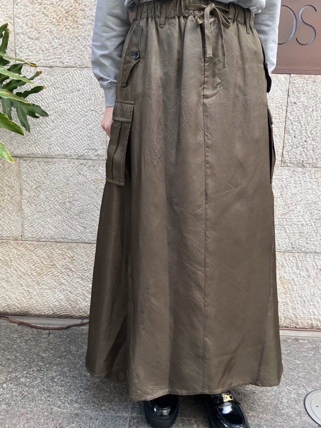 WYTE ミリタリースカ-ト 11-111750 KHAKI BLACK ワイト