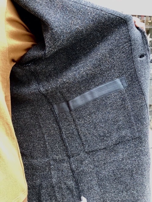 WhiteMountaineering　ホワイトマウンテニアリング　2022秋冬　CHECK KNIT GOWN WM2273527