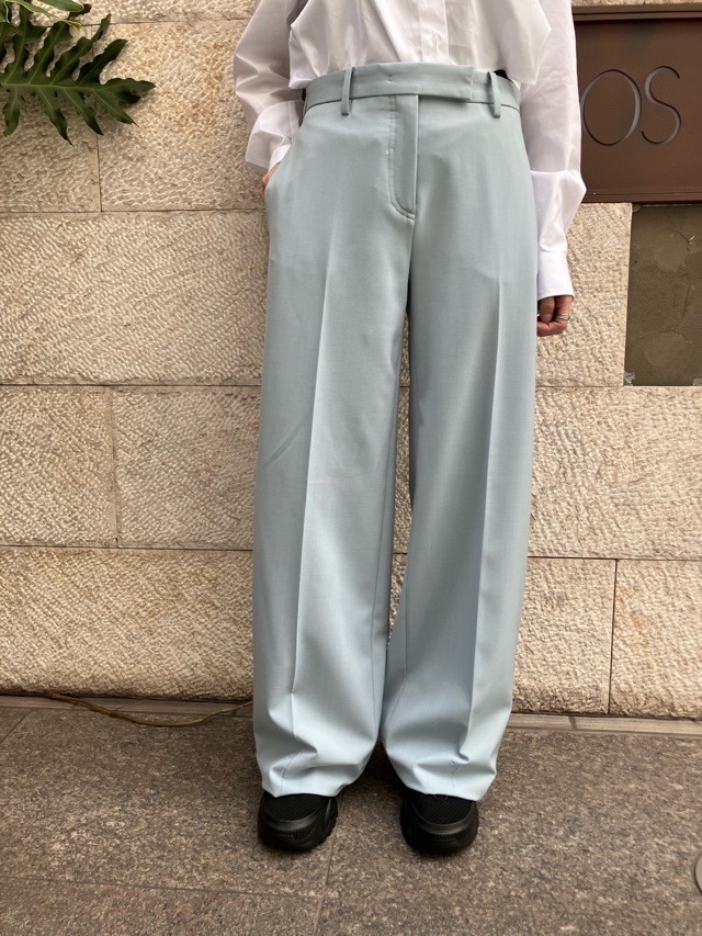 N°21　ヌメロヴェントゥーノ  ワイド パンツ  25I-B042-3047    BLUE (6619)