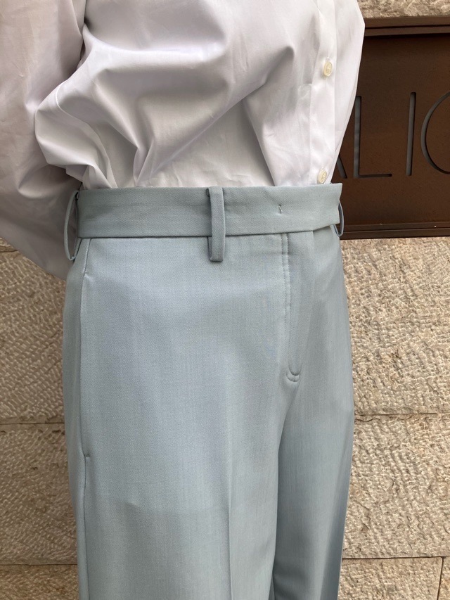 N°21　ヌメロヴェントゥーノ  ワイド パンツ  25I-B042-3047    BLUE (6619)