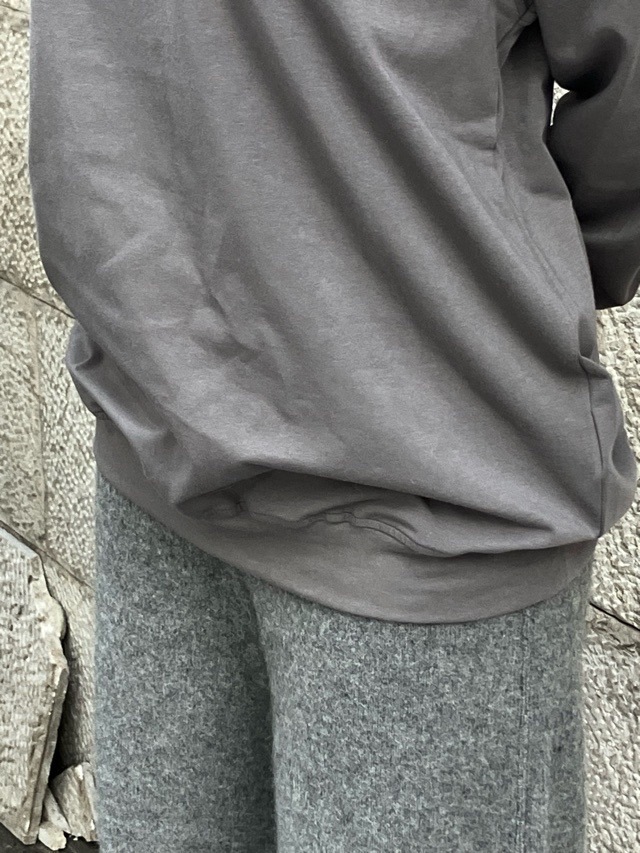 BEATINGHEART BT206L2 ロゴ ロングスリーブ Tシャツ WHITE (N0) / GRAY (N2) ビーティングハート