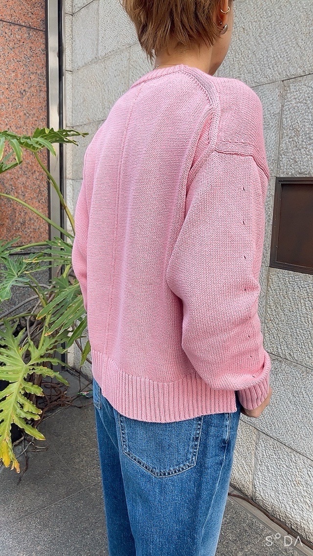 woadblue ウォ-ドブルー WB26108 SALUU STRAIGHT ANKLE サルエルアンクルデニムパンツ MID BLUE ミッドブルー