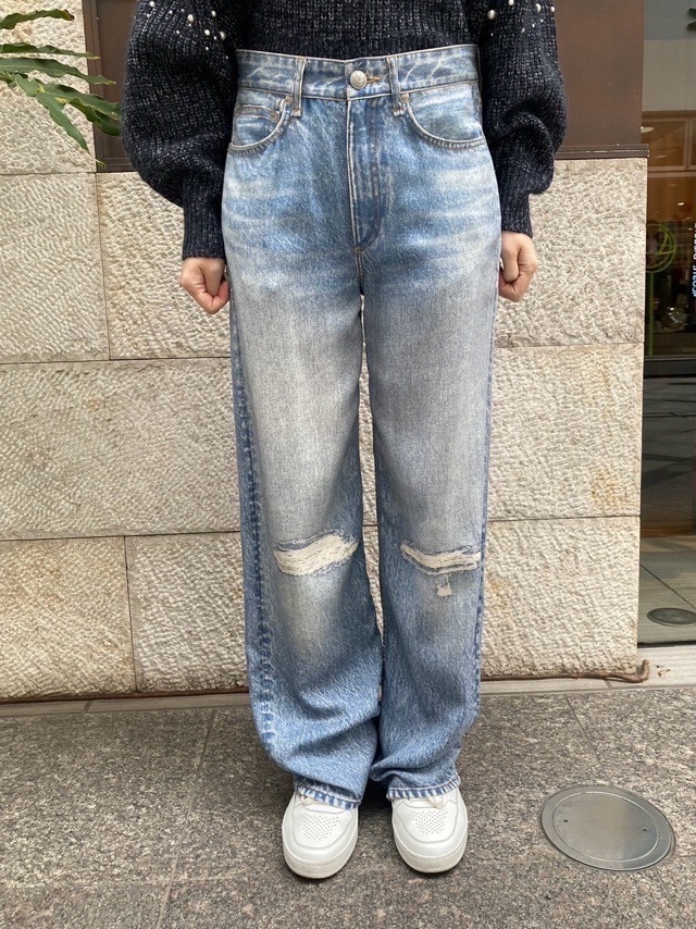 rag & bone ラグ＆ボーン LIQUID MIRAMAR PANT BLUE W1-W04001 | BRAND  