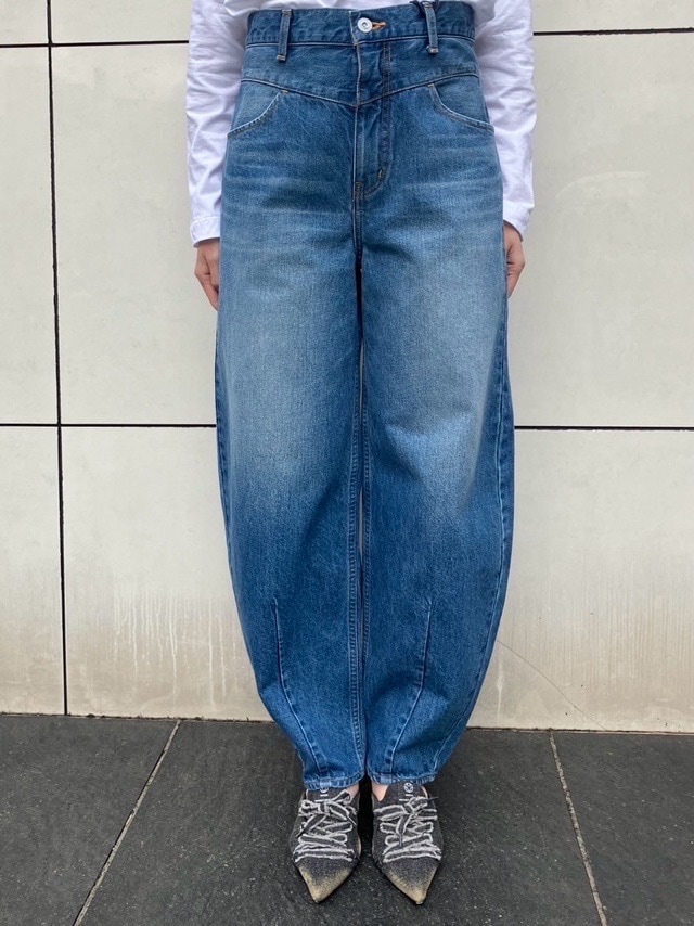 バレルデニムパンツ