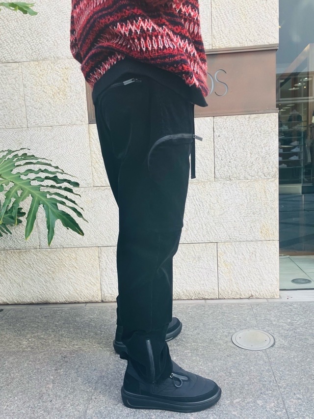 WhiteMountaineering イージ―カーゴ パンツ BLACK WM2473404 ホワイト