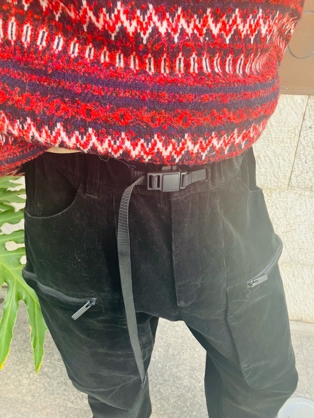 WhiteMountaineering　イージ―カーゴ パンツ  BLACK  WM2473404　ホワイトマウンテニアリング