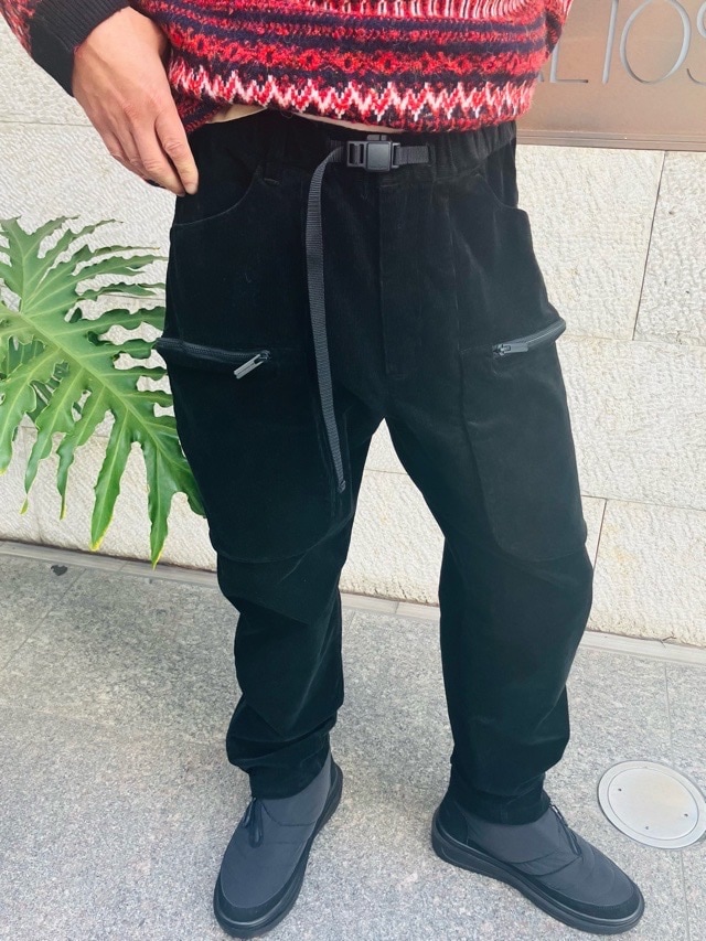 WhiteMountaineering　イージ―カーゴ パンツ  BLACK  WM2473404　ホワイトマウンテニアリング