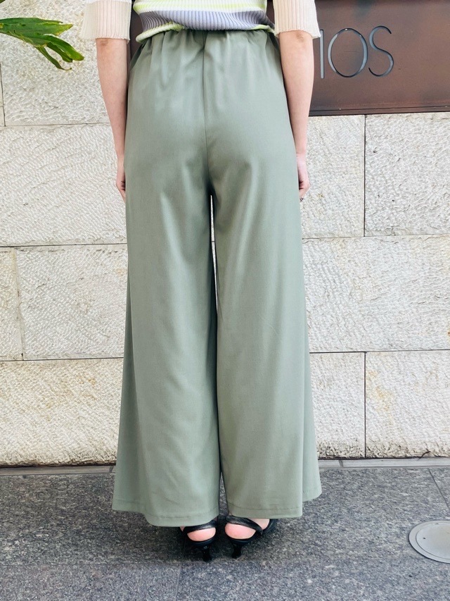 MARECHAL　TERRE　ZMT251PT037　マルシャルテル　定番ワイドパンツ　BLACK / GRAY / LIGHT BEIGE / KHAKI