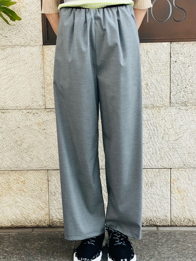 MARECHAL　TERRE　ZMT251PT037　マルシャルテル　定番ワイドパンツ　BLACK / GRAY / LIGHT BEIGE / KHAKI